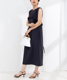 NOLLEY’S | 【MARILYN MOON/マリリーンムーン】タフタラッフルディティールドレス(ワンピース)