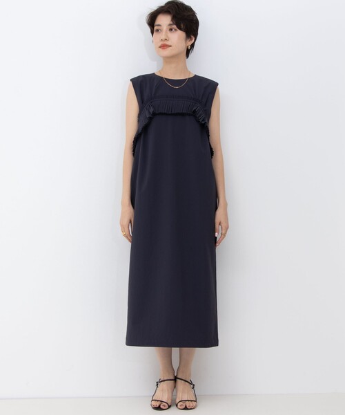 Coast* タフタ ラッフルフリルショルダーベルトドレスワンピース NOLLEY'S（ノーリーズ）の「【MARILYN MOON/マリリーンムーン