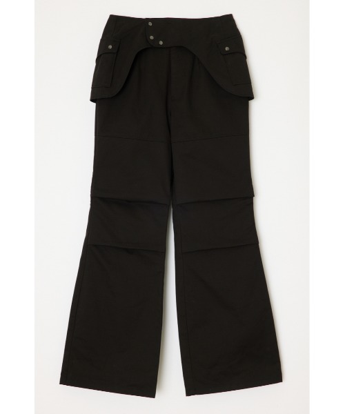 lagua gem DESIGN BELT フレアパンツ LAGUA GEM（ラグアジェム）の「DESIGN BELT フレアパンツ