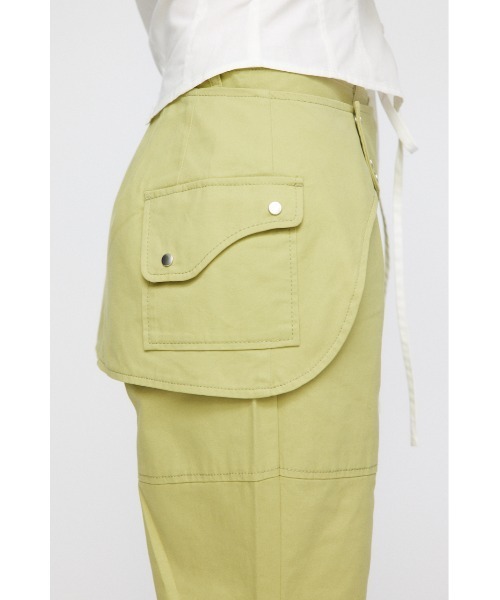 lagua gem DESIGN BELT フレアパンツ LAGUA GEM（ラグアジェム）の「DESIGN BELT フレアパンツ