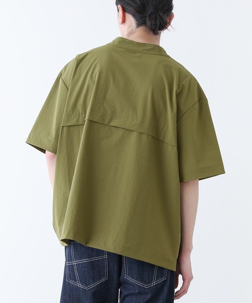 n'OrLABEL(ノアールレーベル)の「【機能素材】『撥水&冷感ハーフジップアップTシャツ』(Tシャツ/カットソー・メンズ・ブラック/カーキ/ベージュ・M/L)」の19枚目の写真