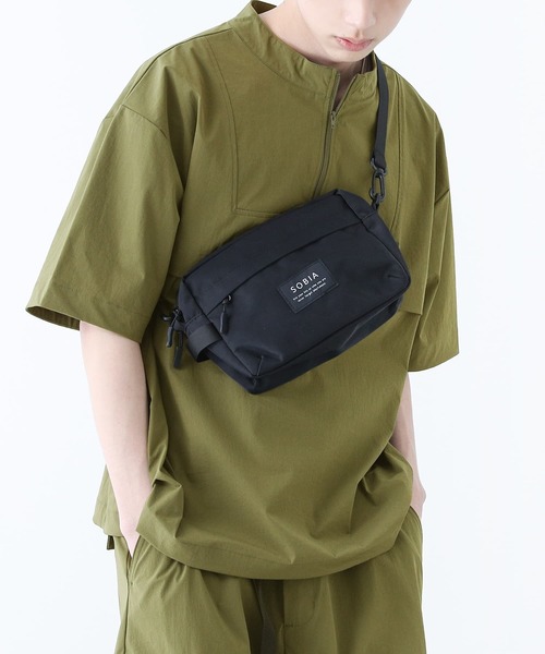 n'OrLABEL(ノアールレーベル)の「【機能素材】『撥水&冷感ハーフジップアップTシャツ』(Tシャツ/カットソー・メンズ・ブラック/カーキ/ベージュ・M/L)」の21枚目の写真