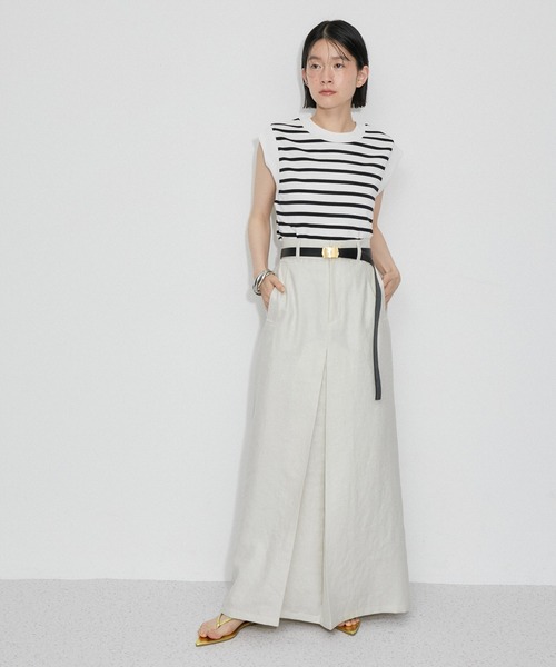 ADAM ET ROPE'(アダムエロペ)の「【サステナブル】レザーガチャベルト(ベルト・レディース・シルバー/ゴールド・FREE)」の6枚目の写真