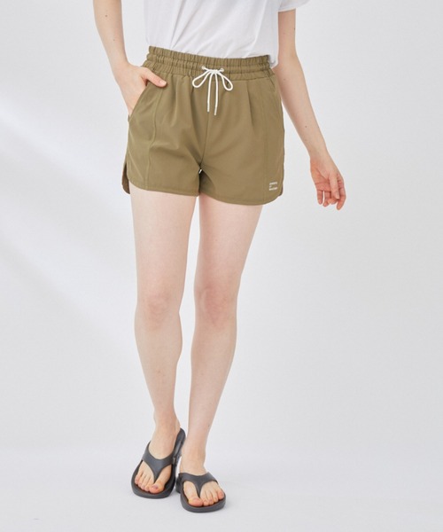 BORDERS at BALCONY(ボーダーズ アット バルコニー)の「【BORDERS at BALCONY】UV&速乾 ショートパンツ(その他パンツ・レディース・ピンク/ブラック/カーキ・M)」の18枚目の写真