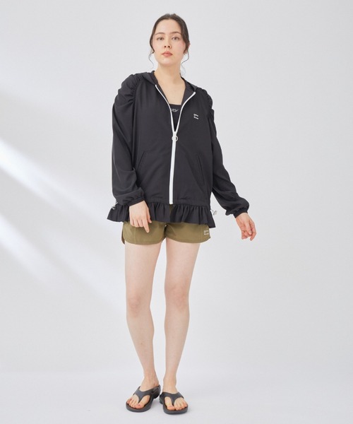 BORDERS at BALCONY(ボーダーズ アット バルコニー)の「【BORDERS at BALCONY】UV&速乾 ショートパンツ(その他パンツ・レディース・ピンク/ブラック/カーキ・M)」の21枚目の写真