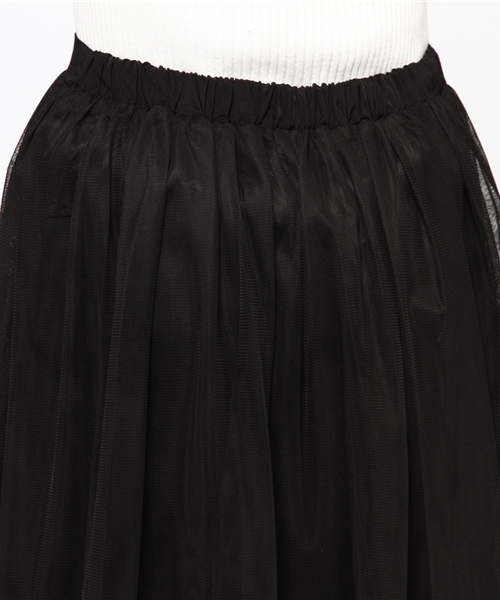 ROSE BUD（ローズバッド）の「(P.P)R2252-202KK SKIRT（スカート・レディース・ブラック/グレー/カーキ・ONE SIZE）」の5枚目の写真