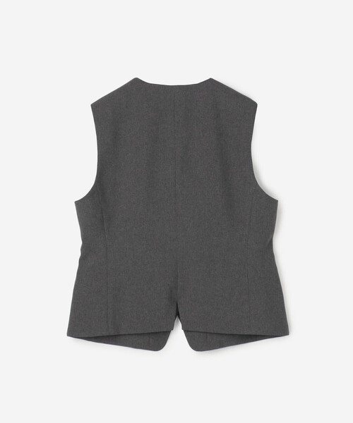 THE SHINZONE(ザ シンゾーン)の「THE SHINZONE | CHRYSLER GILET WOMEN(ベスト・レディース・グレー/ブラック・34)」の4枚目の写真