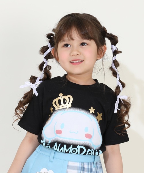 親子お揃い サンリオ グラフィティTシャツ 9575K（Tシャツ/カットソー