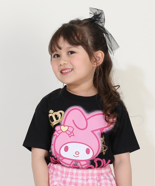 親子お揃い サンリオ グラフィティTシャツ 9575K(Tシャツ/カットソー 親子お揃い サンリオ グラフィティTシャツ 9575K(Tシャツ/カットソー