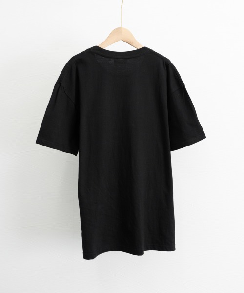 Miniministore(ミニミニストア)の「ロゴtシャツ 半袖 サマートップス韓国風(Tシャツ/カットソー・レディース・ブラック/ホワイト・FREE)」の22枚目の写真