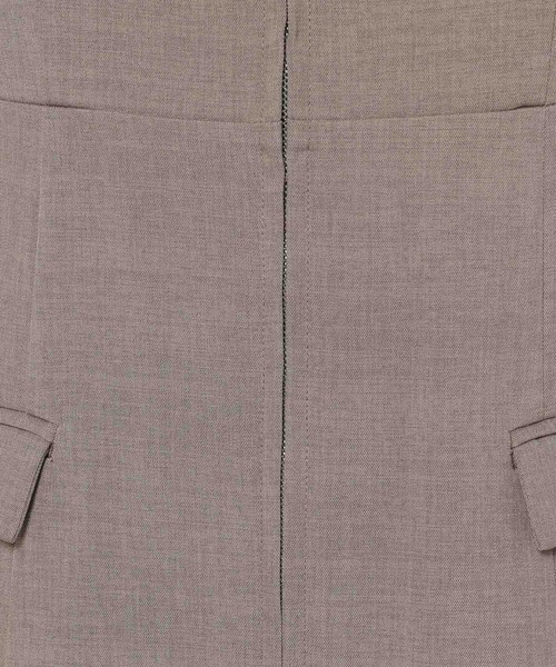 mysty woman（ミスティウーマン）の「フロントZIPジレ 135629（ベスト・レディース・ダークブラウン/ベージュ/モカ・FREE）」の16枚目の写真