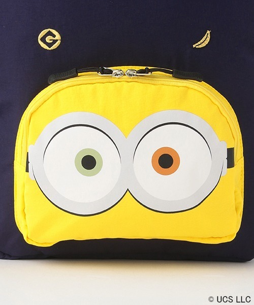 petit main(プティマイン)の「【ミニオン】フェイスポケットリュック(バックパック/リュック・キッズ・ベージュ/ネイビー・FREE)」の6枚目の写真