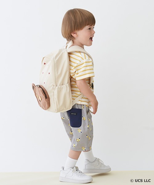 petit main(プティマイン)の「【ミニオン】フェイスポケットリュック(バックパック/リュック・キッズ・ベージュ/ネイビー・FREE)」の17枚目の写真