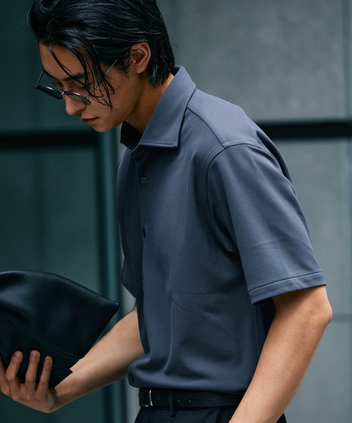 シャツ ナノ様 シアーストライプオーバーサイズロングシャツ(セットアップ可