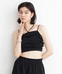 THE SHOP TK （ザ ショップ ティーケー ）の「【ラッシュガード/接触冷感/撥水/UVケア/洗える】MIZUGIWA_ホルター＆キャミビスチェ（タンクトップ）」