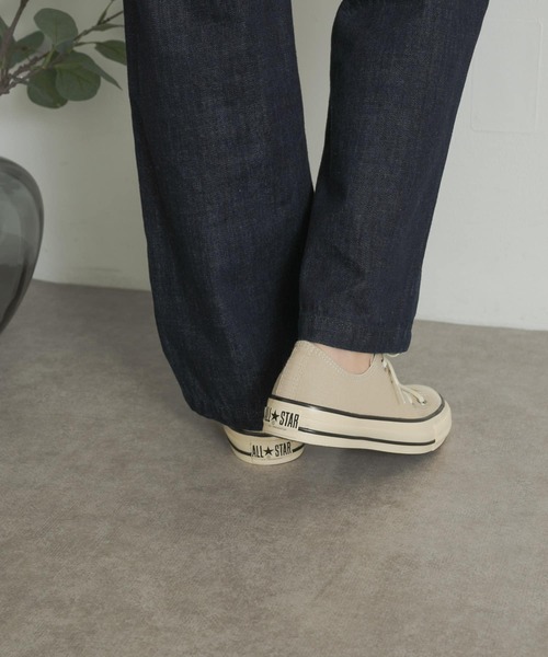 CONVERSE（コンバース）の「CONVERSE　ALL STAR US AGEDCOLORS OX（スニーカー・レディース・オフホワイト・23.5/24/24.5）」の3枚目の写真