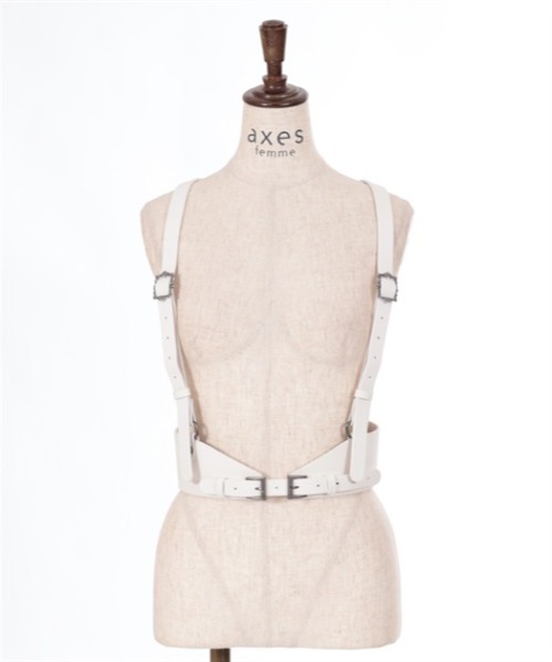 axes femme（アクシーズファム）の「装飾バックルハーネスベルト（ベルト・レディース・キナリ/ブラック・FREE）」の11枚目の写真