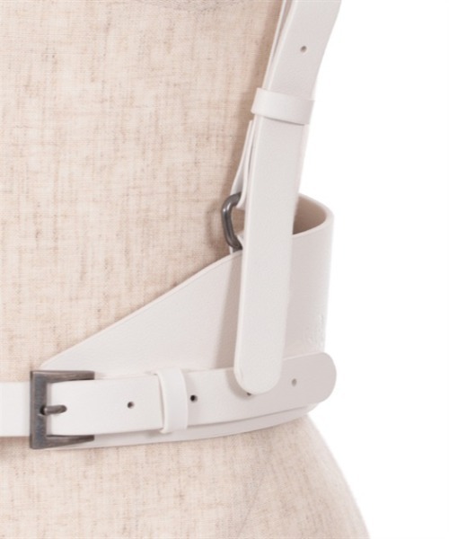 axes femme（アクシーズファム）の「装飾バックルハーネスベルト（ベルト・レディース・キナリ/ブラック・FREE）」の7枚目の写真