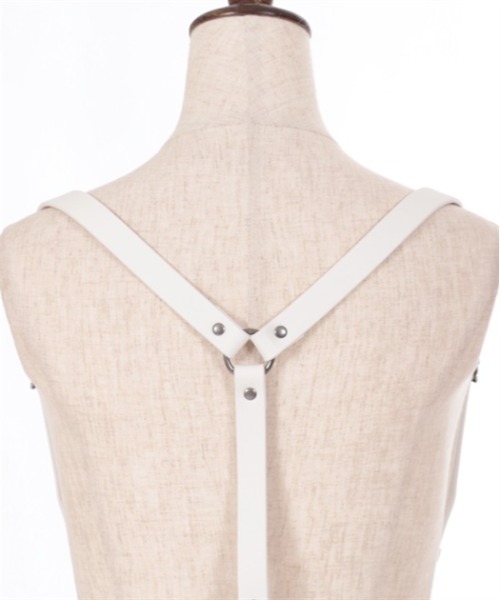 axes femme（アクシーズファム）の「装飾バックルハーネスベルト（ベルト・レディース・キナリ/ブラック・FREE）」の4枚目の写真