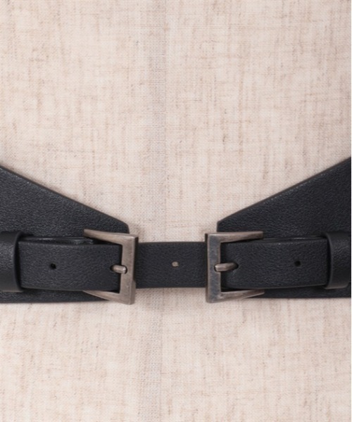 axes femme（アクシーズファム）の「装飾バックルハーネスベルト（ベルト・レディース・キナリ/ブラック・FREE）」の15枚目の写真