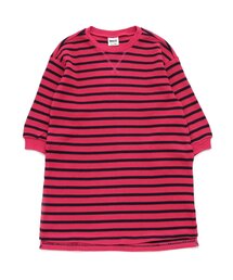 BREEZE | 【WEB限定】ワッフルボーダーワンピース(ワンピース)