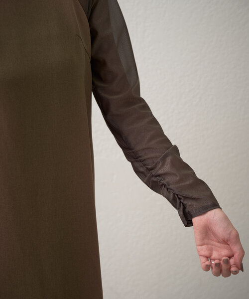 gemeil（ジェムイル）の「ラメシアートップスセットキャミワンピース（IF-183）（ワンピース・レディース・ブラック/ブラウン・SMALL/SHORT/MEDIUM）」の13枚目の写真