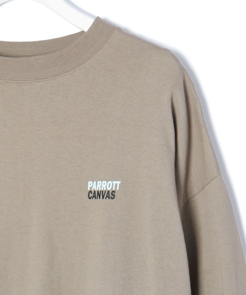 PARROTT CANVAS(パロットキャンバス)の「【PARROTT CANVAS for ADAM ET ROPE' 】別注 L/S TEE(Tシャツ/カットソー・レディース・グレー系その他/ピンク・FREE)」の15枚目の写真