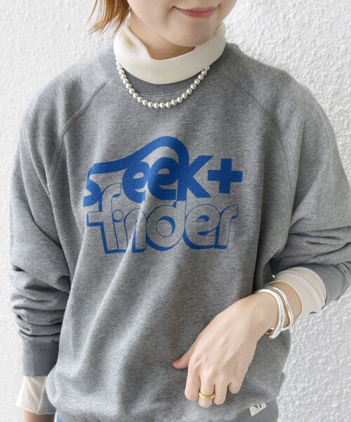 【セール】〈洗濯機可能〉ラグラン スリーブ ロゴ スウェット（スウェット）｜SHIPS（シップス）