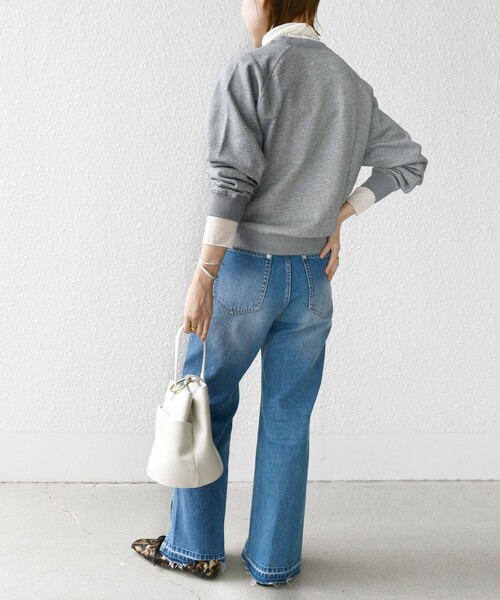 【セール】〈洗濯機可能〉ラグラン スリーブ ロゴ スウェット（スウェット）｜SHIPS（シップス）