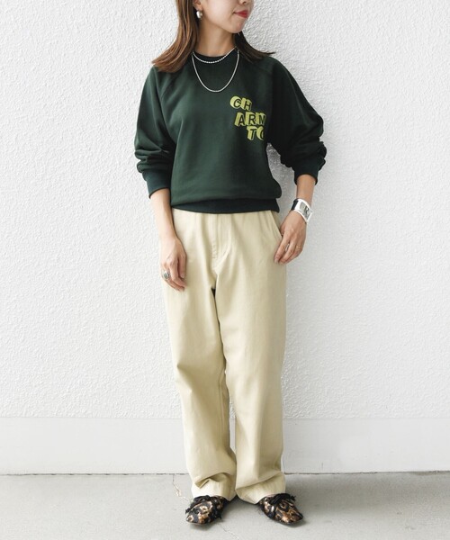 【セール】〈洗濯機可能〉ラグラン スリーブ ロゴ スウェット（スウェット）｜SHIPS（シップス）