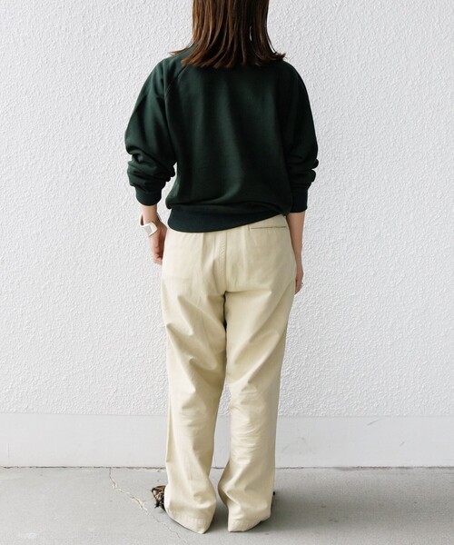 【セール】〈洗濯機可能〉ラグラン スリーブ ロゴ スウェット（スウェット）｜SHIPS（シップス）