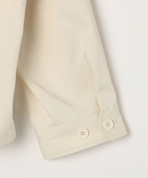 【セール】【WEB限定】SHIPS any: オーバーサイズ コットン ギャバジン スピンドル トラック ブルゾン 24FW◇（ブルゾン）｜SHIPS any（シップス エニィ）