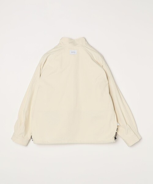 【セール】【WEB限定】SHIPS any: オーバーサイズ コットン ギャバジン スピンドル トラック ブルゾン 24FW◇（ブルゾン）｜SHIPS any（シップス エニィ）