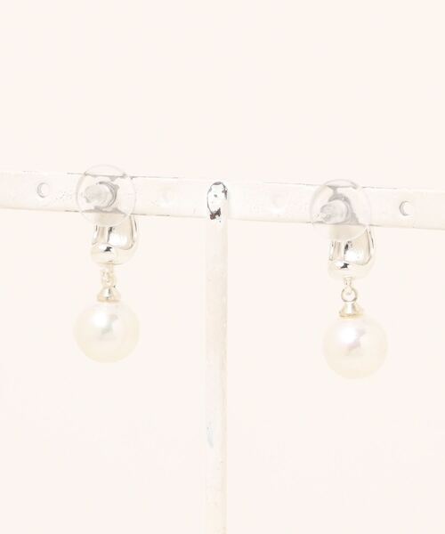 Burner（バーナー）の「【CHI SELECT】パールシンプル デザイン ピアス chi-pierce-00724【GBT】（ピアス（両耳用）・レディース・シルバー/ゴールド・FREE）」の3枚目の写真