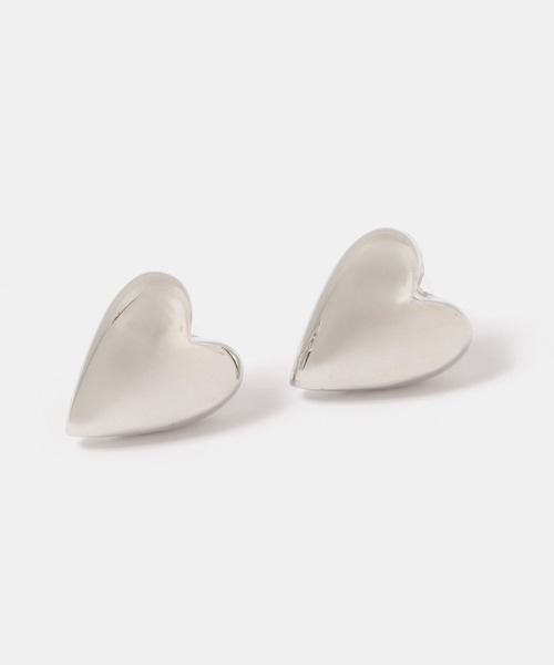 限定collection＊21/J nach CACATOES BLANC ハートフープピアス ゆうパケット】ピアス フープピアス レディース 中折れ キャッチ