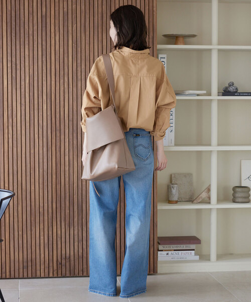SLOBE IENA（スローブイエナ）の「ファインOXオーバーロングシャツ