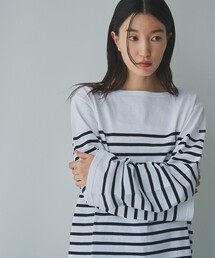 LEMINOR | Le minor（ルミノア）別注　ボーダーロングスリーブTシャツ(Tシャツ/カットソー)