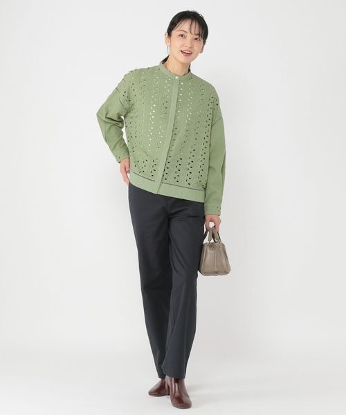 【セール】《ウタオ》サークルレース長袖ブラウス（シャツ/ブラウス）｜studio CLIP（スタディオクリップ）