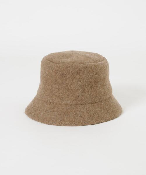 SMELLY（スメリー）の「ソフトウールバケットハット（ハット・レディース・ブラック/グレー/モカ・-）」の9枚目の写真