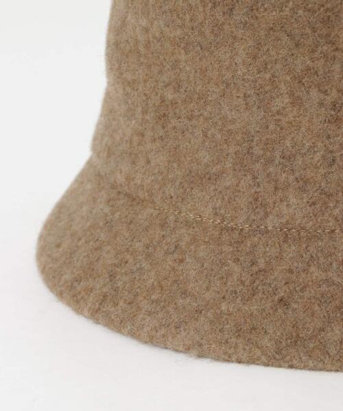 SMELLY（スメリー）の「ソフトウールバケットハット（ハット・レディース・ブラック/グレー/モカ・-）」の8枚目の写真