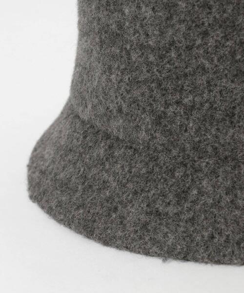 SMELLY（スメリー）の「ソフトウールバケットハット（ハット・レディース・ブラック/グレー/モカ・-）」の14枚目の写真