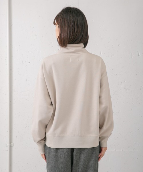 PENNEYS(ぺニーズ)の「『別注』PENNEYS×DOORS THE FOX ハーフジップスウェット(スウェット・レディース・ブラック/ベージュ/ブルー・MEDIUM)」の20枚目の写真