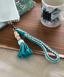 BAYFLOW | BFマクラメショートストラップ(スマホグッズ)