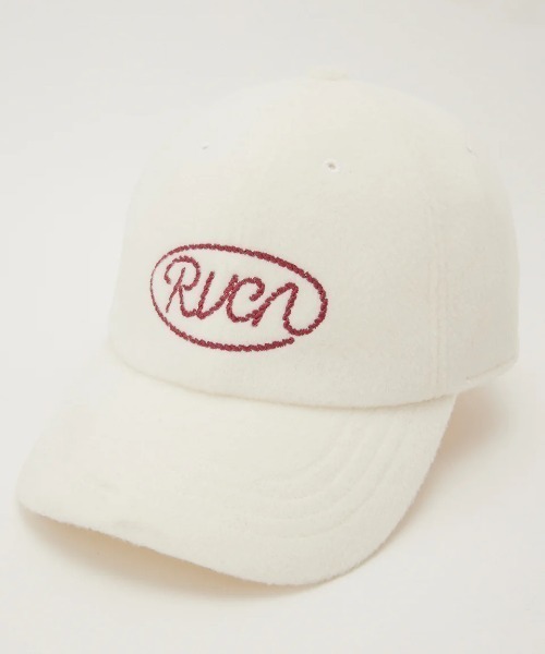 RVCA メンズ RVCA LASSO FLANNEL キャップ 【2024年秋冬モデル】/ ルーカロゴスナップバックキャップ（帽子)（キャップ）｜RVCA（ルーカ）キャップ