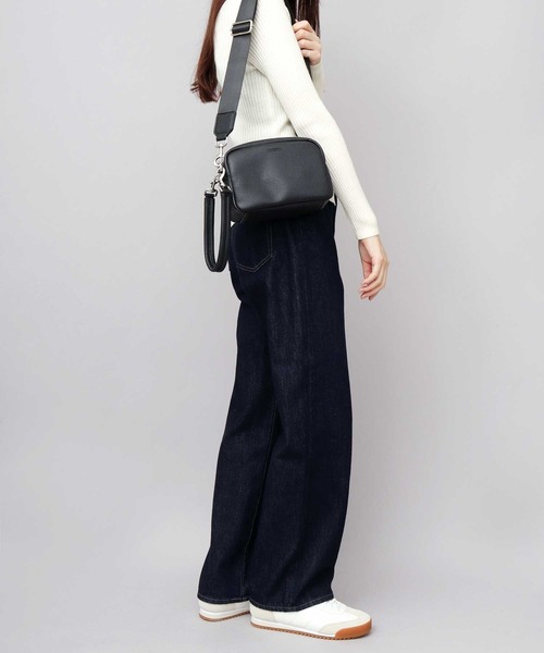 スプリットレザー（牛床革） 3WAY ショルダーポーチ クラッチ