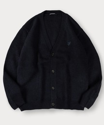 【71】【LYLE&SCOTT/ライル&スコット】無地/チェック シャギーニット カーディガン