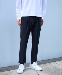 STUDIOUS別注 REGULAR FIT EASY TROUSERS/ストレッチ/防シワ/洗濯機洗い可能
