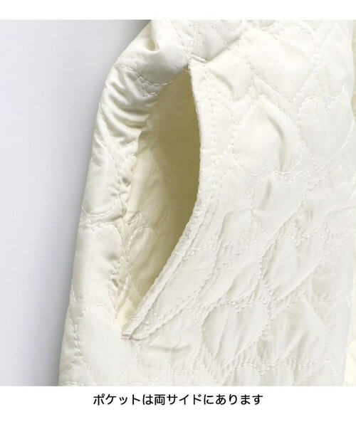 BRANSHES（ブランシェス）の「キルティングジャンパースカート（ジャンパースカート・キッズ・アイボリー/カーキ・100/130/110/90/140/120/150）」の15枚目の写真