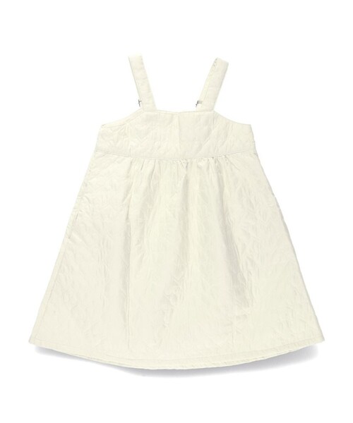 BRANSHES（ブランシェス）の「キルティングジャンパースカート（ジャンパースカート・キッズ・アイボリー/カーキ・100/130/110/90/140/120/150）」の19枚目の写真