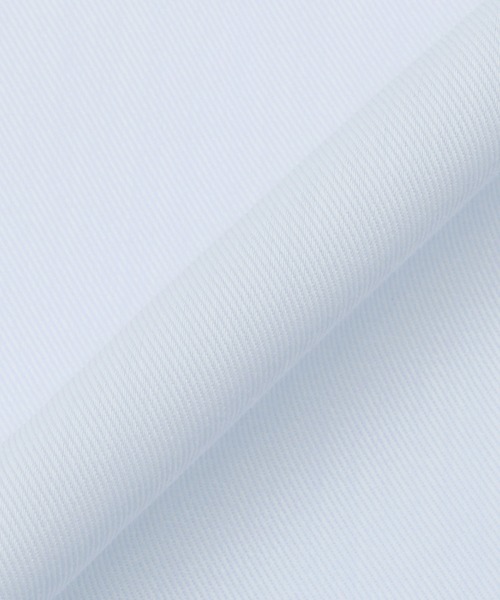 TOKYO SHIRTS(トウキョウシャツ)の「透け防止 形態安定ノーアイロン ワイド 長袖ビジネスワイシャツ(ビジネスシャツ・メンズ・サックスブルー・首回り37cm-裄丈80cm/首回り39cm-裄丈80cm/首回り39cm-裄丈84cm/首回り41cm-裄丈82cm/首回り41cm-裄丈86cm/首回り42cm-裄丈82cm/首回り42cm-裄丈86cm/首回り43cm-裄丈86cm/首回り43cm-裄丈82cm/首回り37cm-裄丈84cm)」の5枚目の写真